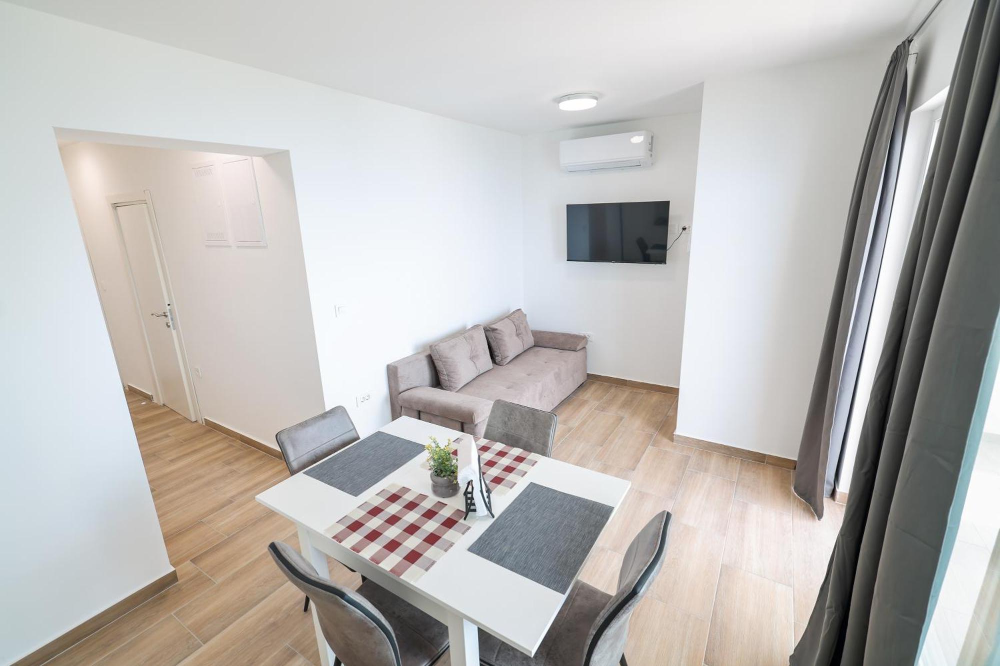 Beachfront Apartments Tic With Seaview Miletici Экстерьер фото