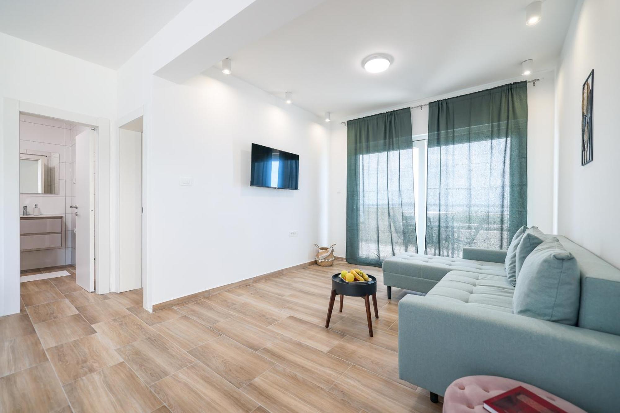 Beachfront Apartments Tic With Seaview Miletici Экстерьер фото