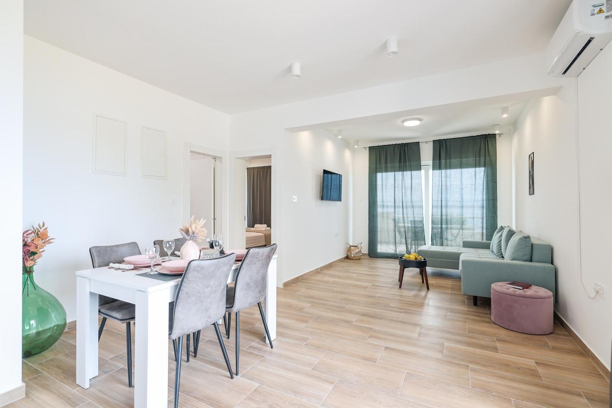 Beachfront Apartments Tic With Seaview Miletici Экстерьер фото